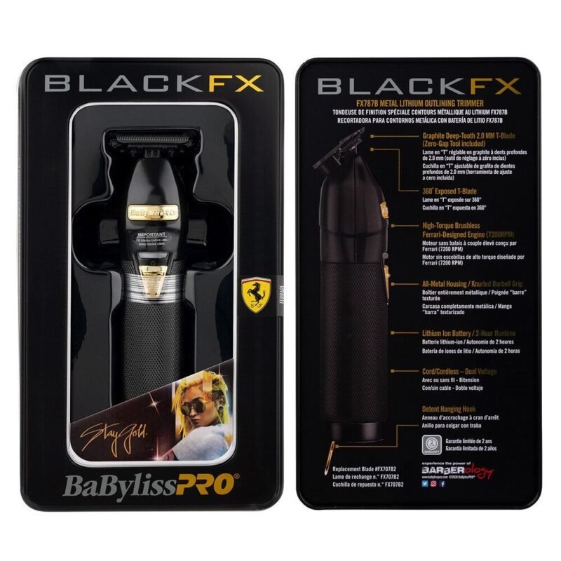 Desvelladora Trimmer BabylissPRO BlackFX FX787B - Imagen 10