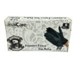 Guantes de latex negros Maxcare Talla S - Imagen 2