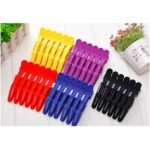 Pinzas cocodrilo Peluquería x6 - Imagen 8