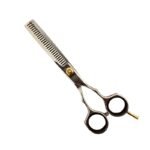 Tijera entresacadora punta dorada 5,5 pulg Obopekal