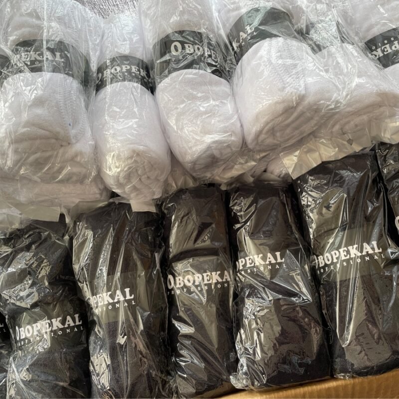 Toallas de microfibra Obopekal Blancas45x85 cm - Imagen 5