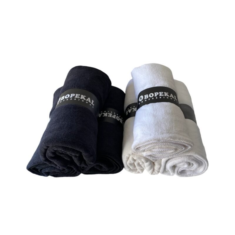 Toallas de microfibra Obopekal Blancas45x85 cm - Imagen 2