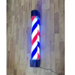 Pole Barbero Clásico de 90 cm: Estilo e Iluminación Únicos - Imagen 4