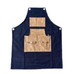 Pechera de Mezclilla y Semicuero con Bolsillos Maxcare - Imagen 3