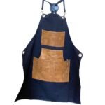 Pechera de Mezclilla y Semicuero con Bolsillos Maxcare - Imagen 2