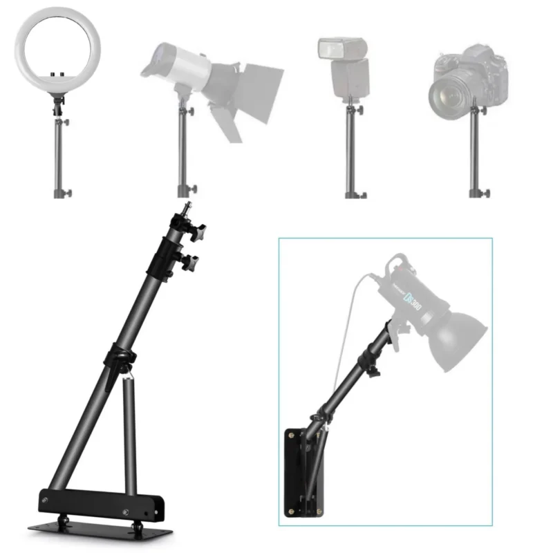 Aro de Luz Profesional 46cm + Base de Pared - Imagen 4