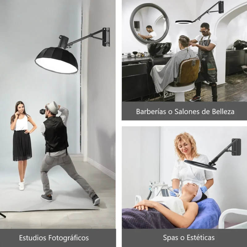 Aro de Luz Profesional 46cm + Base de Pared - Imagen 10