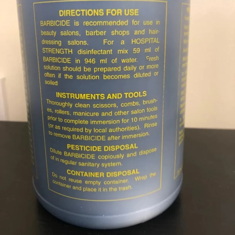 Barbicide: Desinfectante de Alto Nivel para Herramientas - Imagen 9