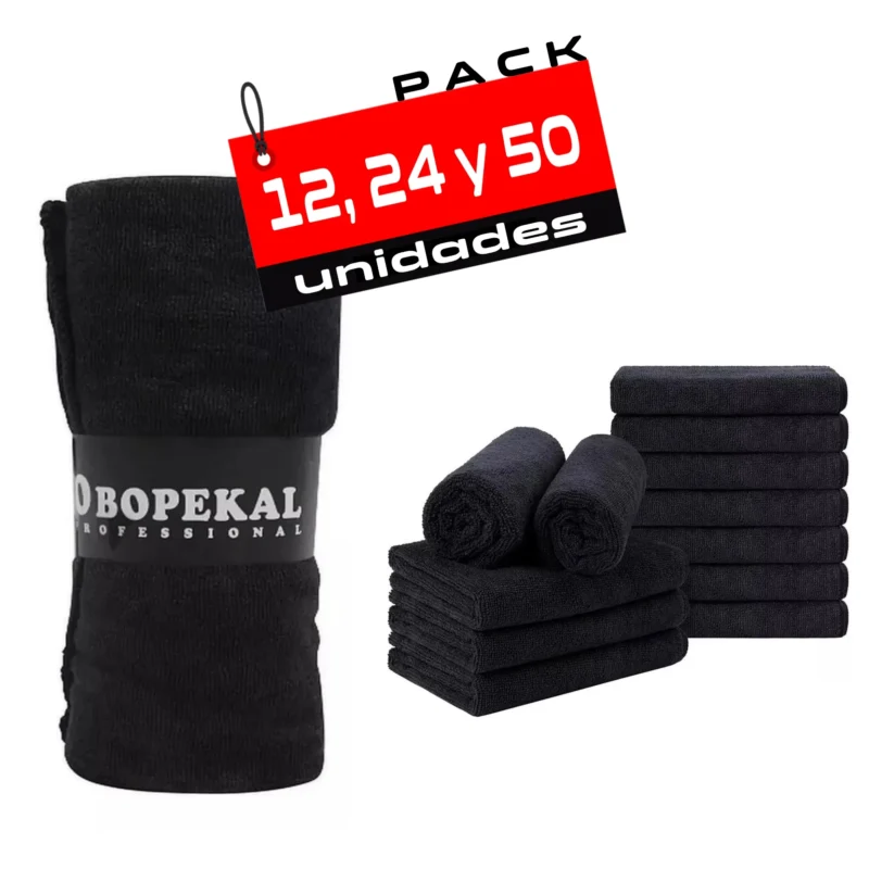 pack-de-toallas-microfibra-barberia-peluqueria (1) Pack de 12, 24 y 50 Toallas de Microfibra para Barbería y Peluquería - Imagen 1