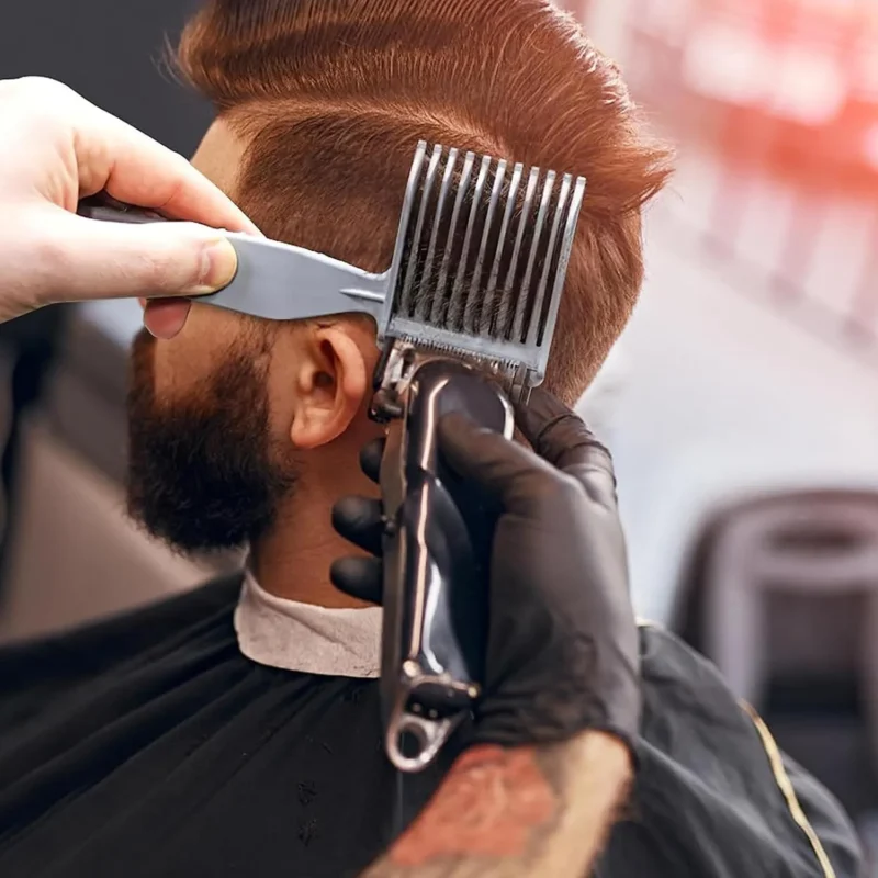 Peineta Flat Top para Cortes Laterales Profesionales - Imagen 8