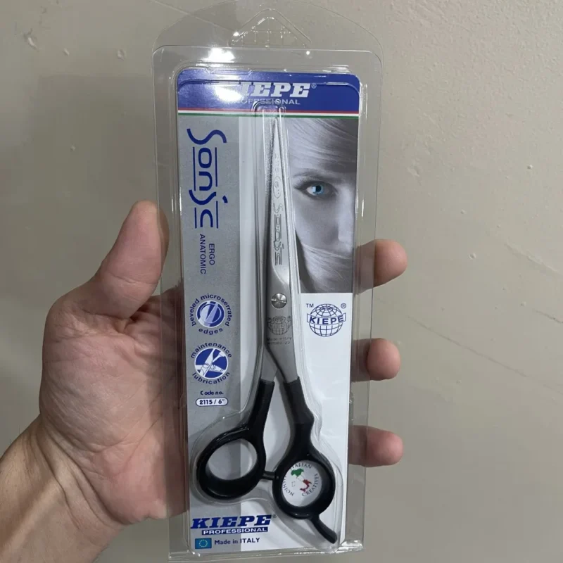 Tijera Microdentada Italiana Kiepe Ergo Anatomic 6" Mod. 2115 - Imagen 8