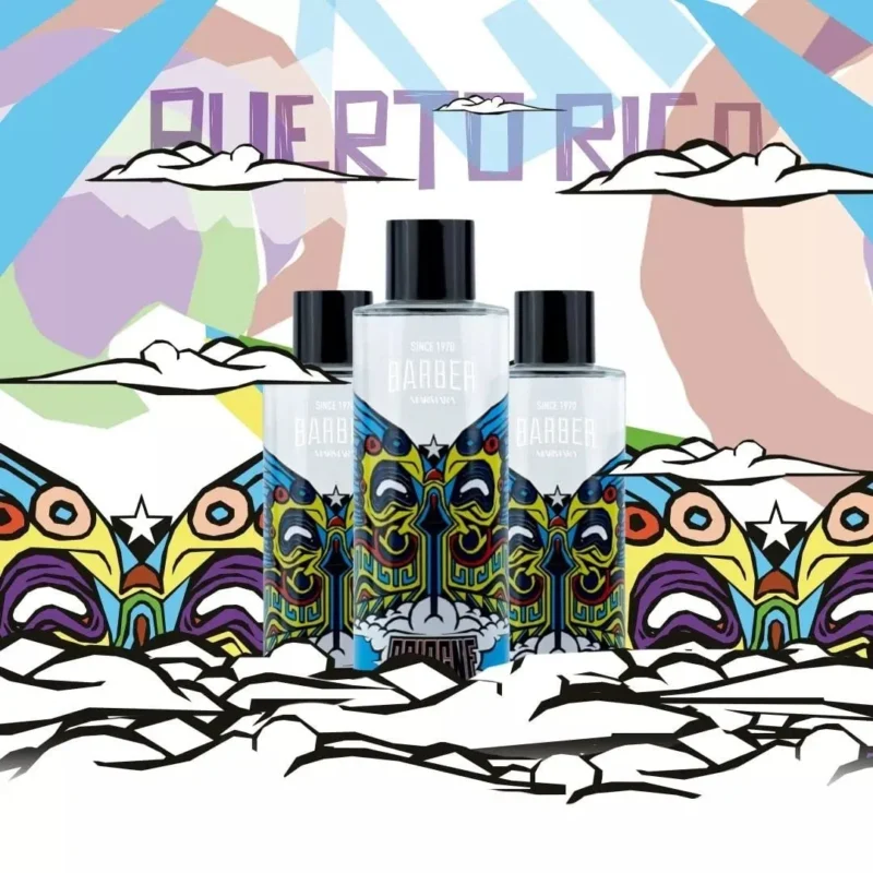 Colonia Marmara Barber Aroma Puerto Rico Edición Limitada 500 ml - Imagen 4