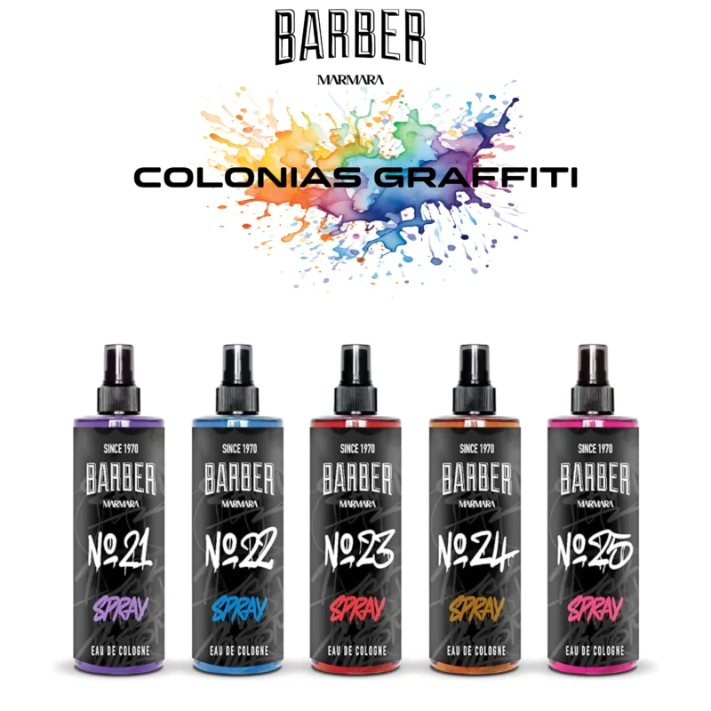 Colonia Graffiti Marmara Barber 400ml Aroma 21 - Imagen 5