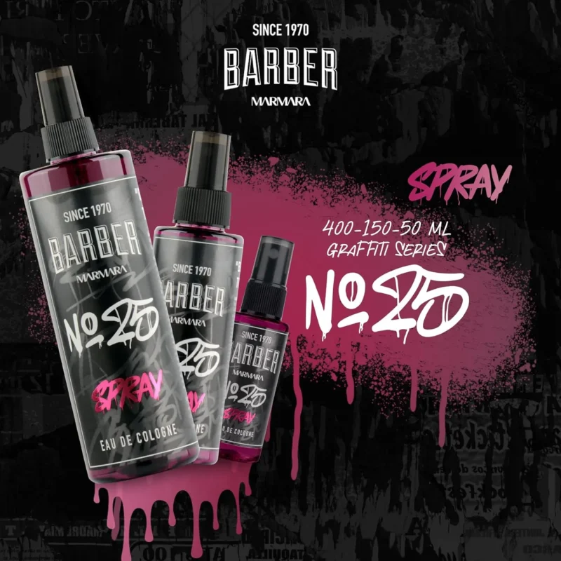 Colonia Graffiti Marmara Barber 400ml Aroma 25 - Imagen 2