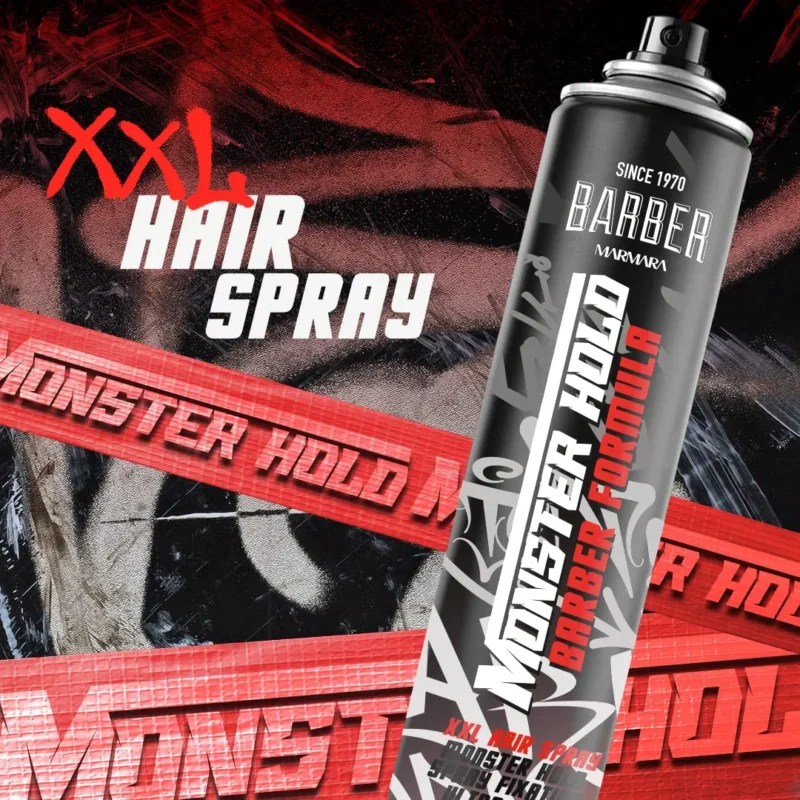 Laca Spray Marmara Barber Fijación Monster 750ml - Imagen 5