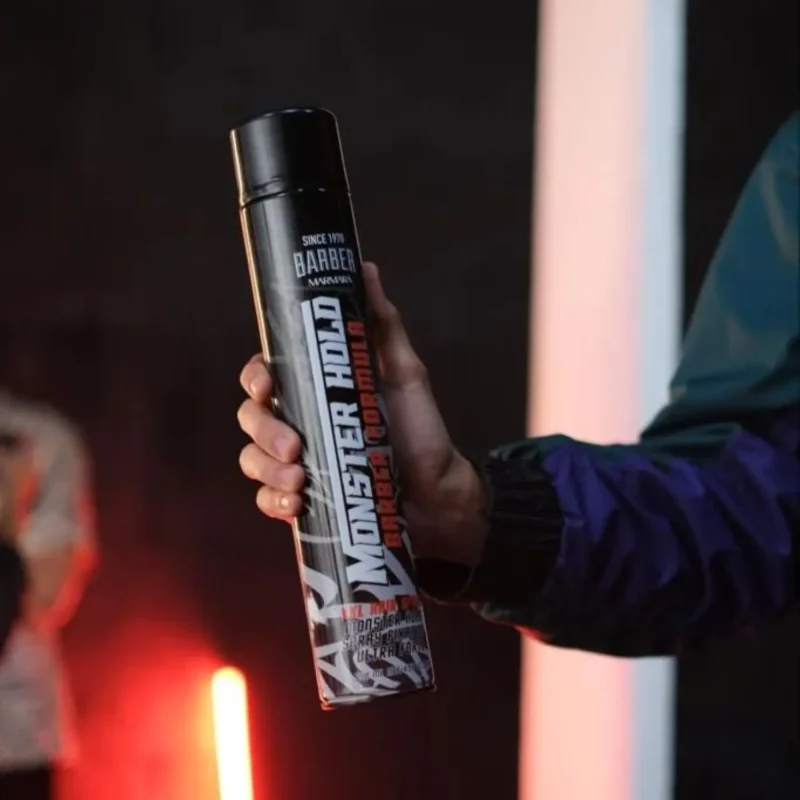 Laca Spray Marmara Barber Fijación Monster 750ml - Imagen 3