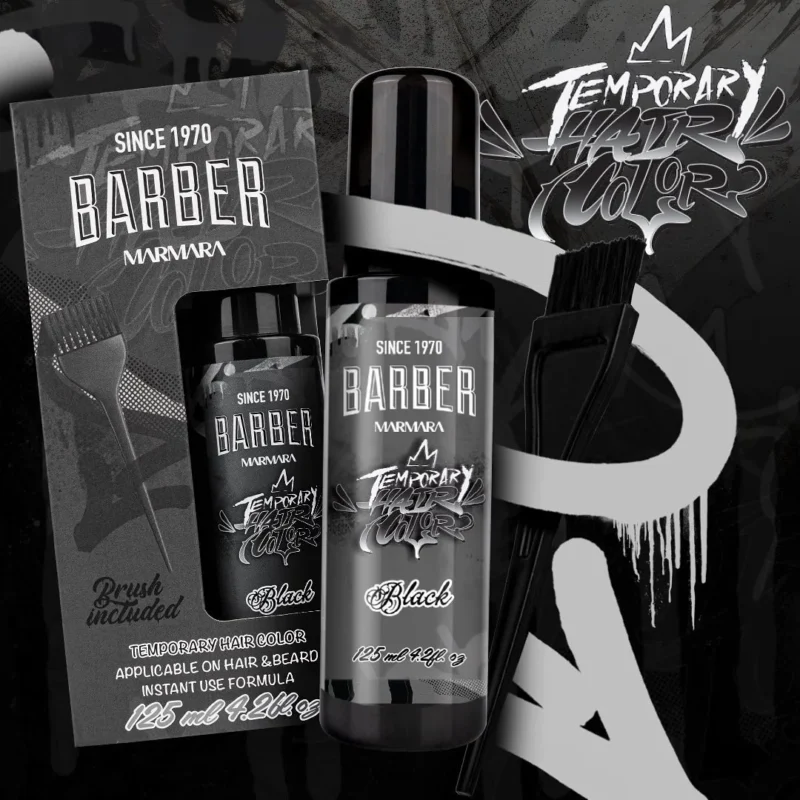 Tinte Temporal Marmara Barber Negro 125ml - Imagen 3
