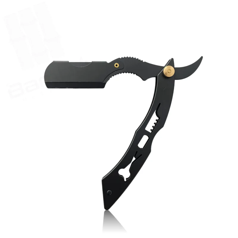 navajin-profesional-metalico-negro-bambu (1) Navajín Profesional Negro de Acero Inoxidable - Imagen 1