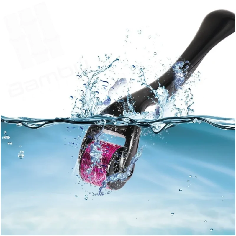 Rodillo Dermaroller de Titanio Negro 1.5mm 540 agujas - Imagen 5