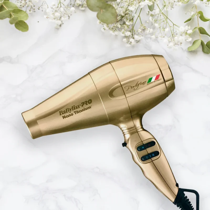 Secador Profesional BabylissPRO 6600 Portofino Gold 2000W - Imagen 2