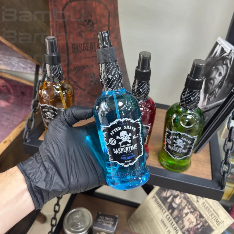 After Shave Colonia Barbertime Ocean 400ml - Imagen 2