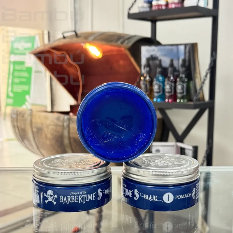 Pomada Azul Barbertime 150ml - Fijación y Estilo Duradero - Imagen 3