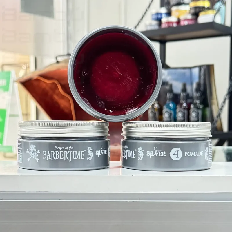 Pomada Plateada Barbertime 150ml - Imagen 5