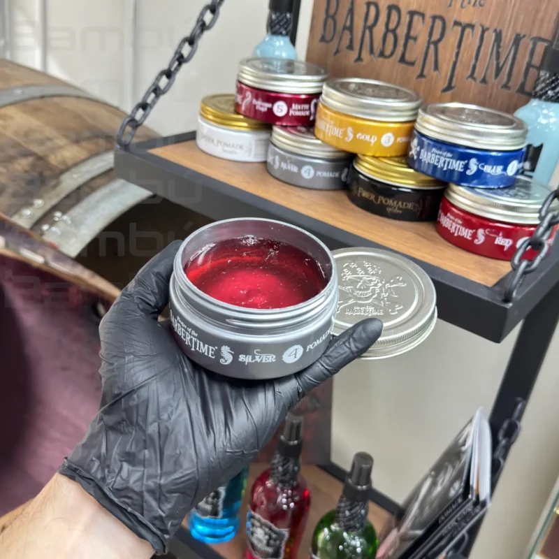 Pomada Plateada Barbertime 150ml - Imagen 4