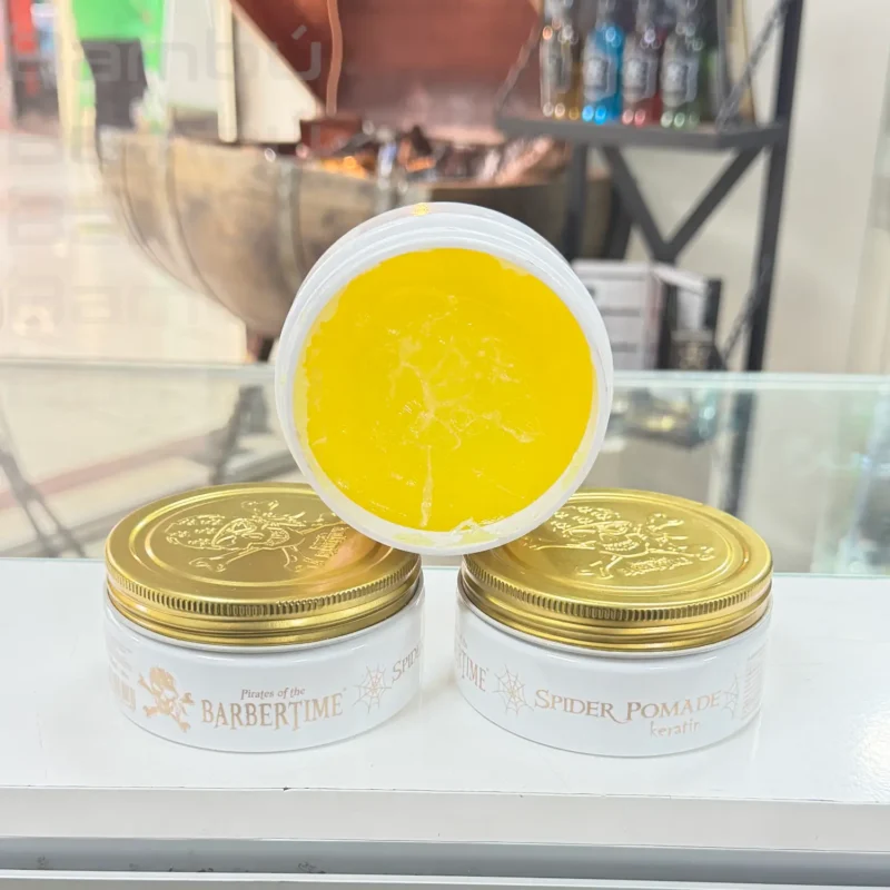 Pomada Spider Keratina Barbertime 150ml - Imagen 3