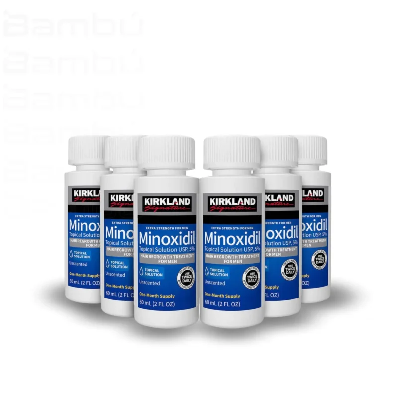 Minoxidil Kirkland 5% 6x60 ml (360ml) - Imagen 6