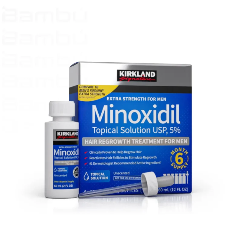 Minoxidil Kirkland 5% 6x60 ml (360ml) - Imagen 1