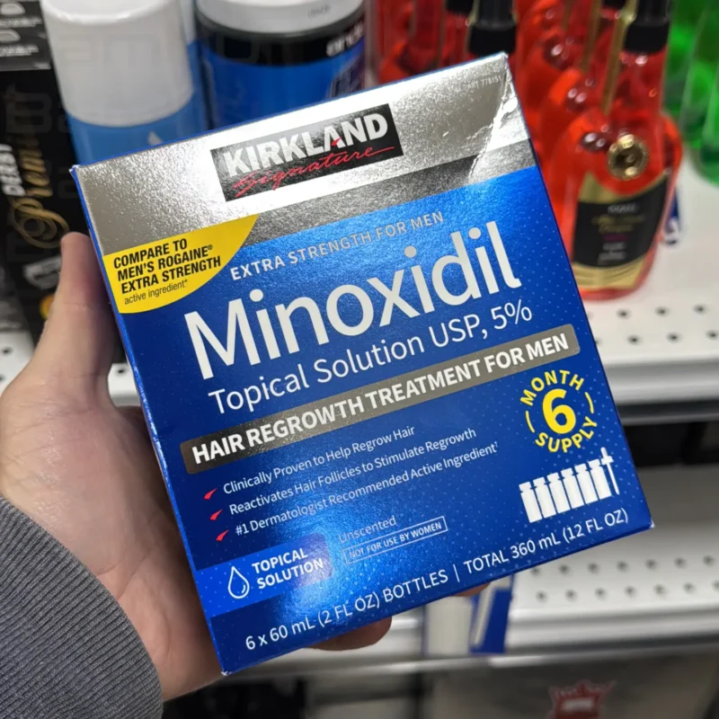 Minoxidil Kirkland 5% 6x60 ml (360ml) - Imagen 8