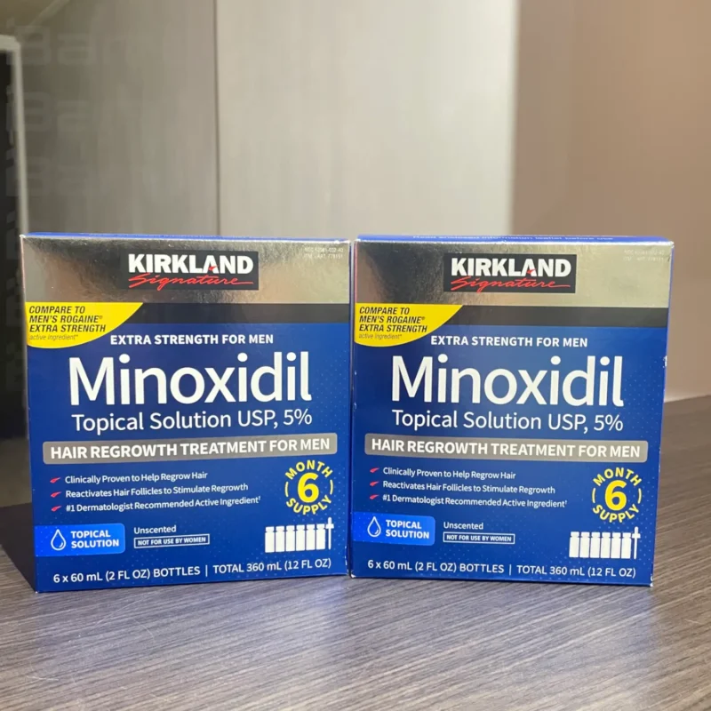 Minoxidil Kirkland 5% 6x60 ml (360ml) - Imagen 9