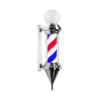 Pole Barber Profesional con Luz Giratoria 73cm - Imagen 2
