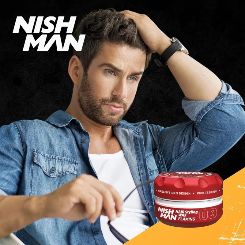 Cera Nish Man 03 Flaming 150ml - Imagen 3