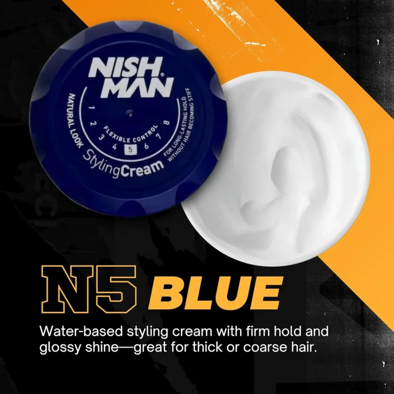 Cera Nish Man N° 5 Cream natural look 150ml - Imagen 2