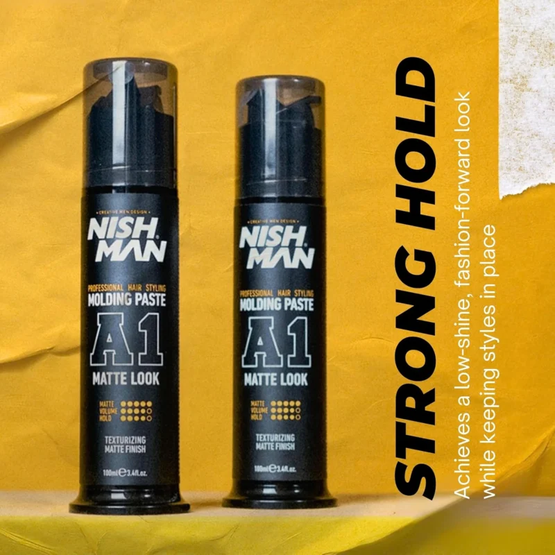 Cera Nish Man Matte Look molding pasta A1 100ml - Imagen 3