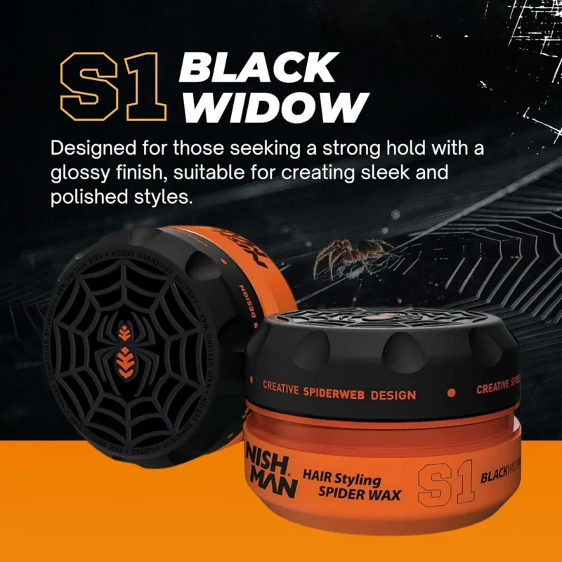 Cera Spider Nishman S1 Black Widow 150ml - Imagen 3