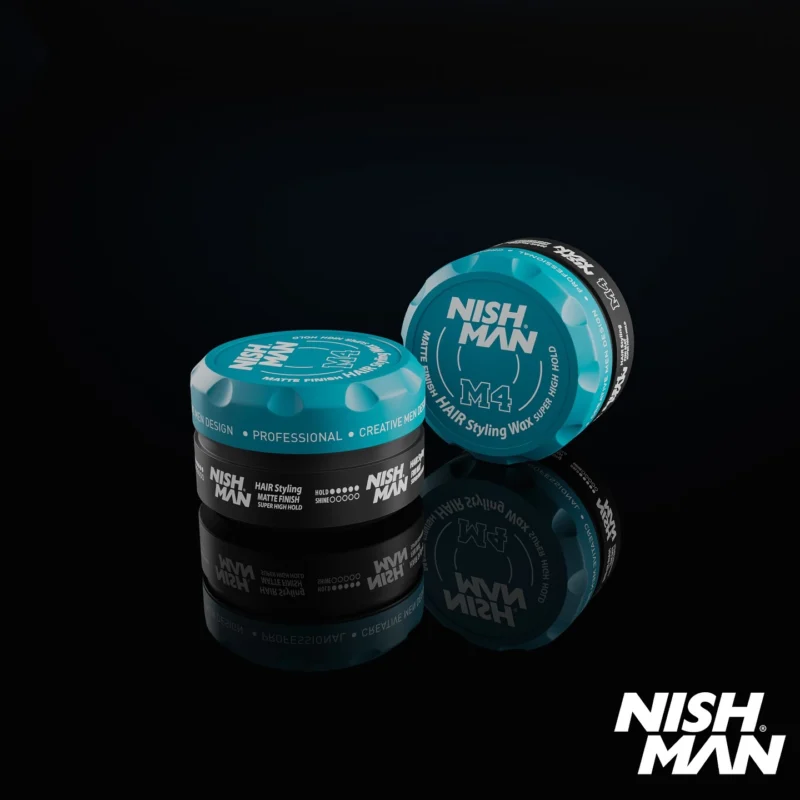 Cera Matte NishMan M4 Matte Finish de Fijación Ultra Fuerte 100ml - Imagen 2