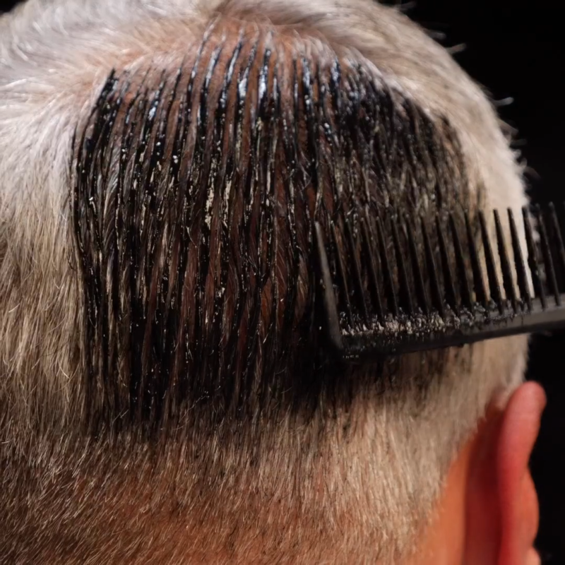 Gel para cabello teñido L3VEL3 negro 250ml - Imagen 2