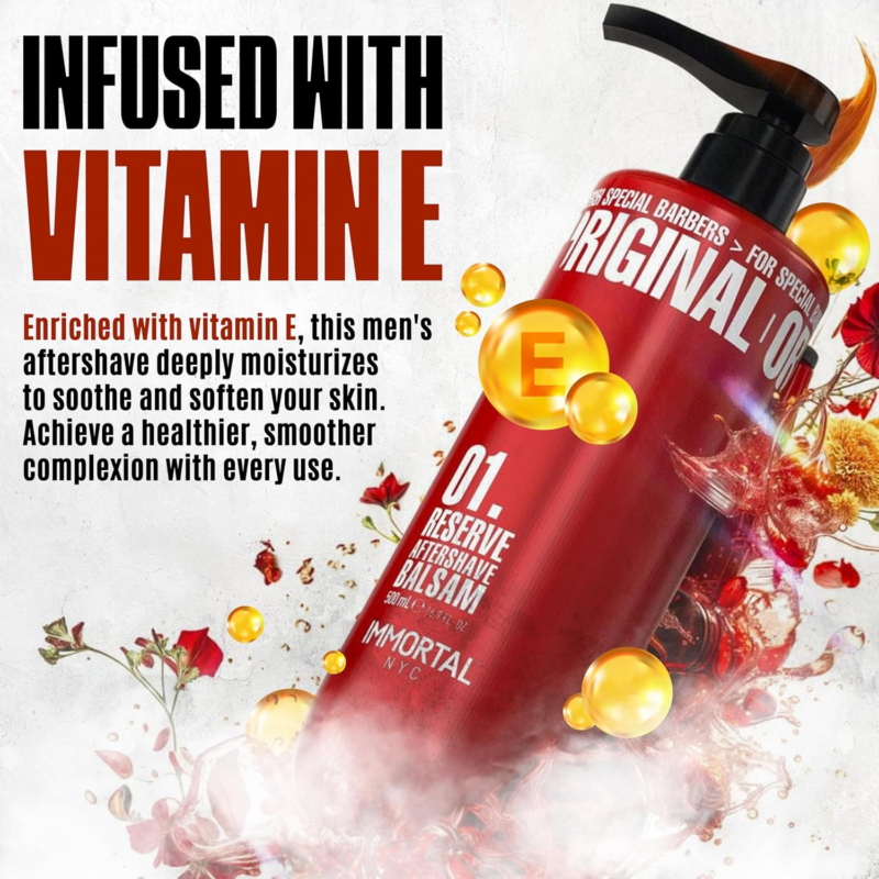 After Shave Crema Reserve 01 Immortal NYC 500 ml - Imagen 3
