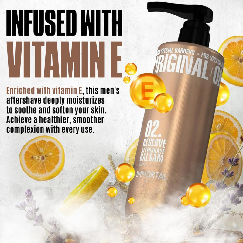 After Shave Crema Reserve 02 Immortal NYC 500 ml - Imagen 6