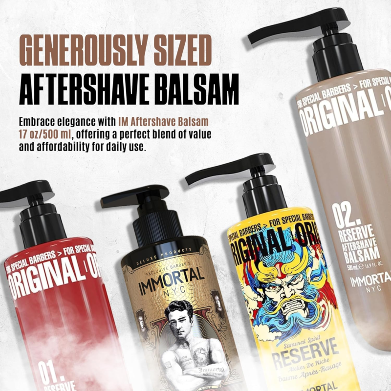 After Shave Crema Reserve 02 Immortal NYC 500 ml - Imagen 2