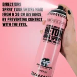 Laca Beton Flexible Hold Low Shine Plant Keratin Immortal NYC 500 ml - Imagen 5