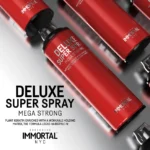 Laca Deluxe Super Spray Mega Strong Immortal NYC 500 ml - Imagen 6