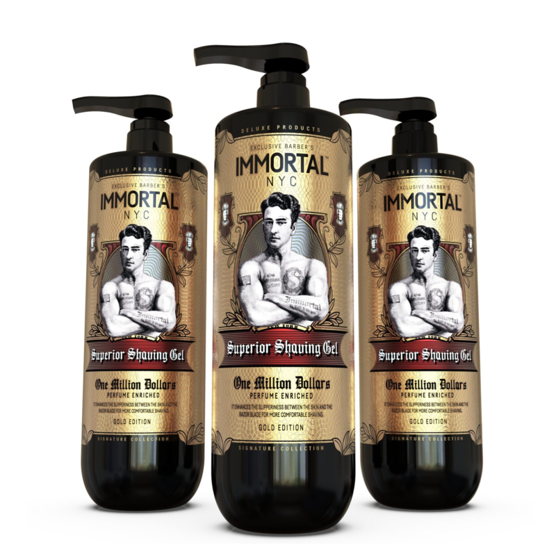 Shaving Gel One Million Dollars Immortal Infuse 1000ml - Imagen 3
