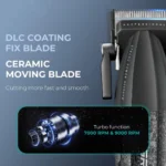 Combo Clipper Y Trimmer VGR V-640 9000 RPM Profesional - Imagen 6